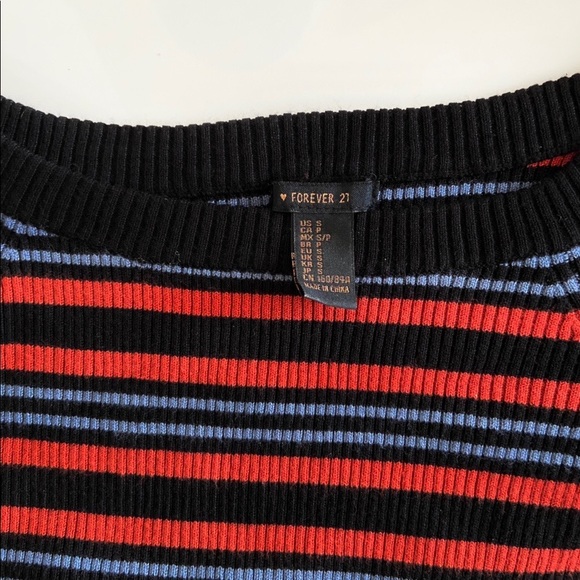 Forever 21 Striped Long Sleeve Sweater - Picture 4 of 4